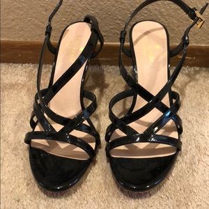 Black Kate Spade Wedges